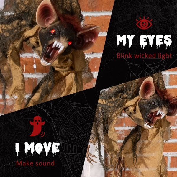 LED Bat Light String for Halloween Party