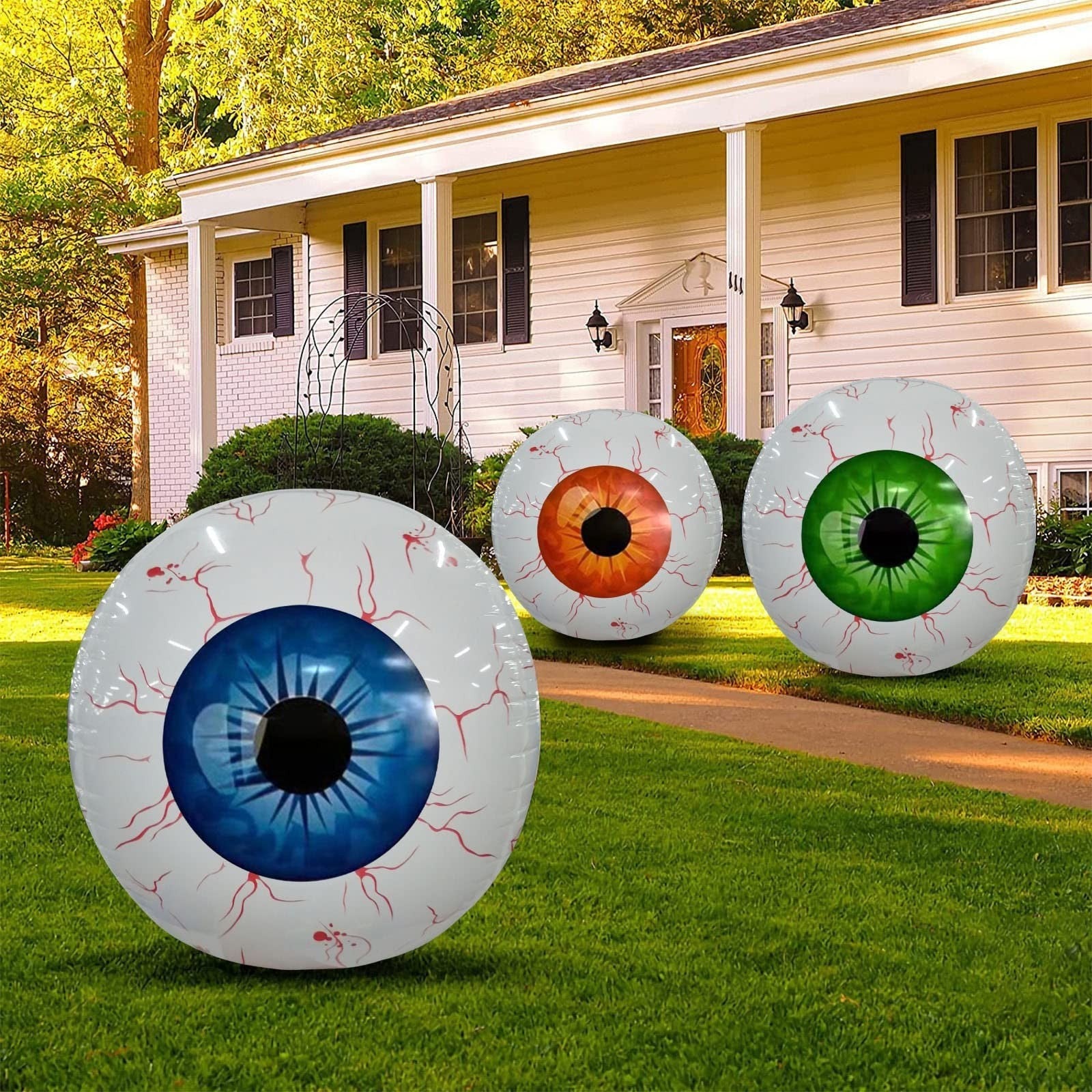 Halloween Eyeball Balloon Inflatable Decoration