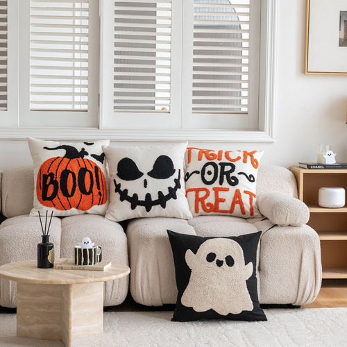 Minimalist Halloween pillow covers USA for home décor
