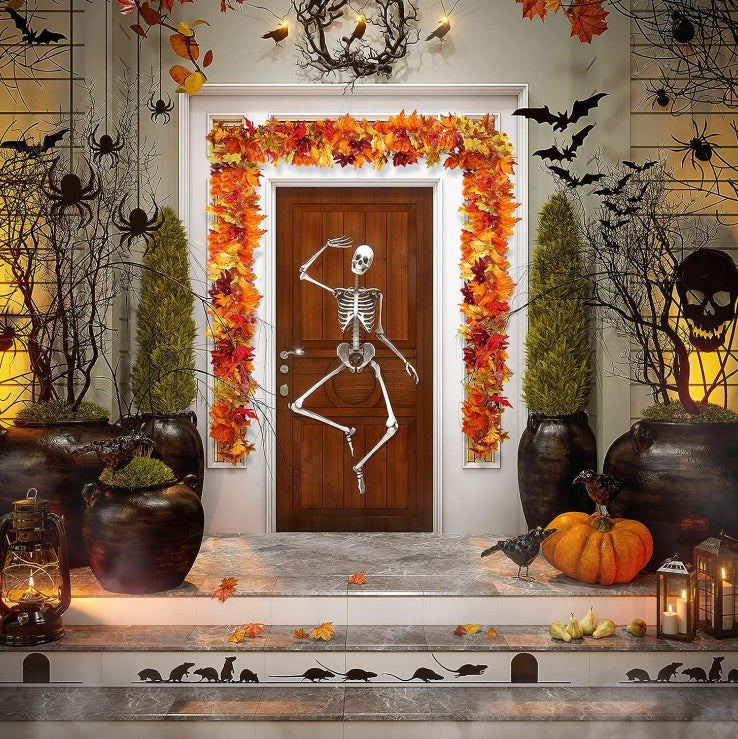 Battery Operated LED Garland for Halloween Room USA