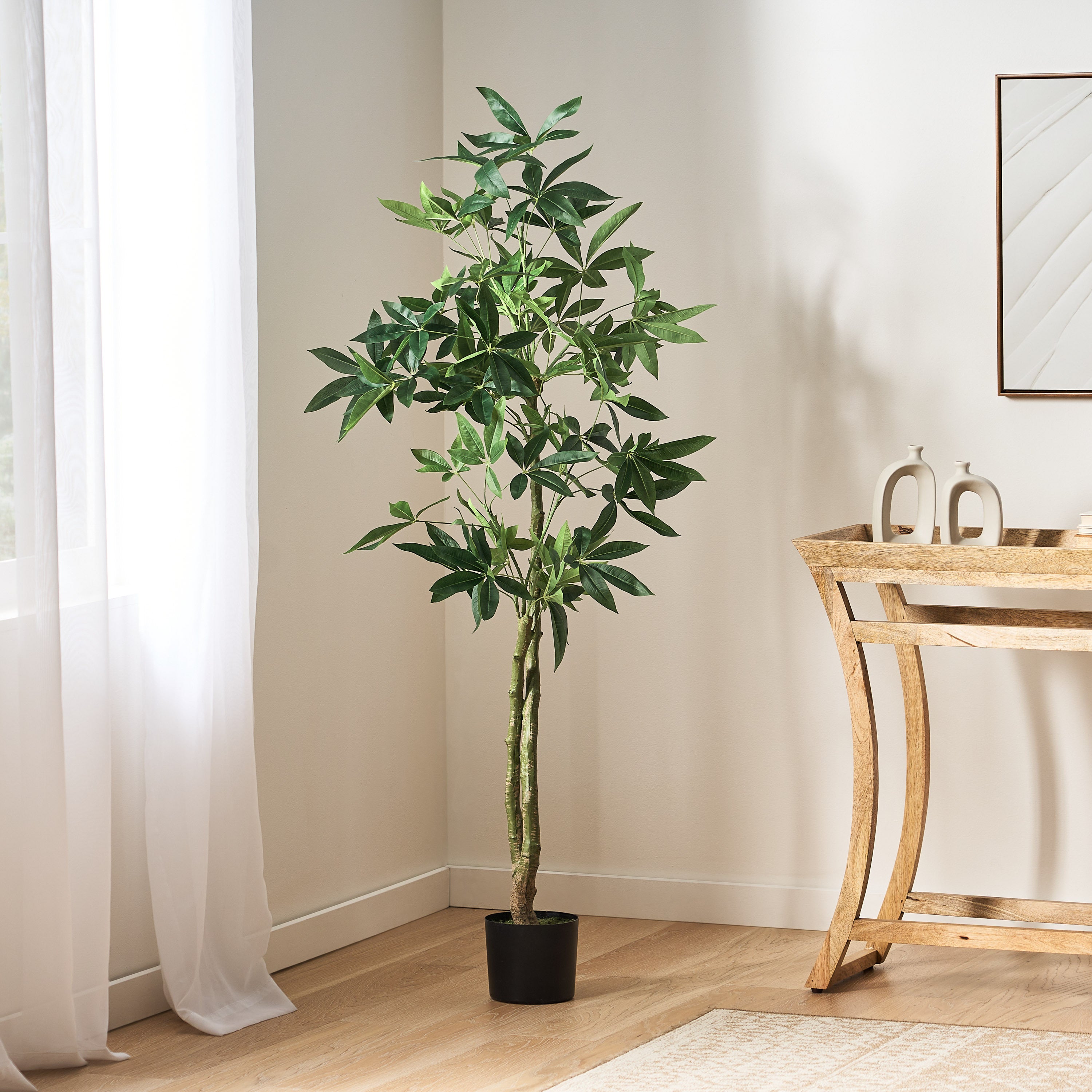 160 cm Artificial Pachira Macrocarpa | Keeno Decor